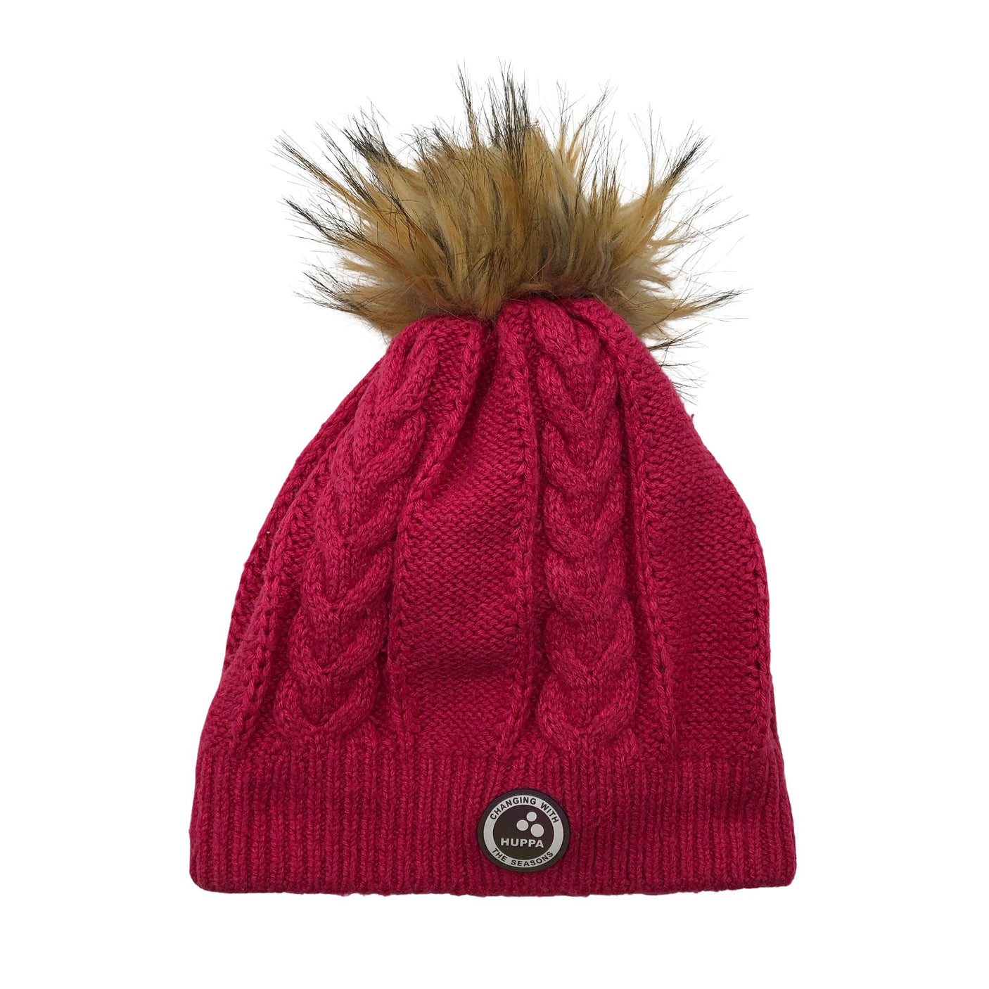 Unisex Huppa - Winter beanie, size 46 - 48 cm - Pink (1)