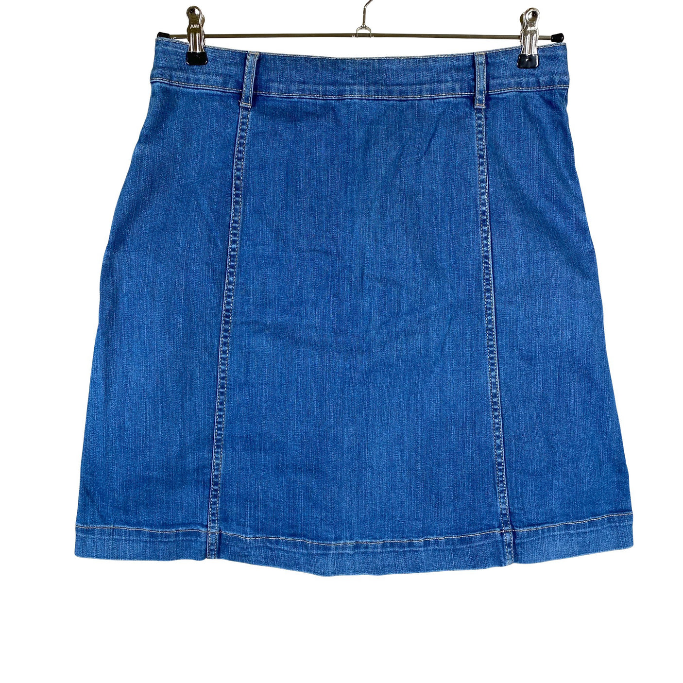 Unisex Lindex - Denim skirt, size 38 - Blue (2)