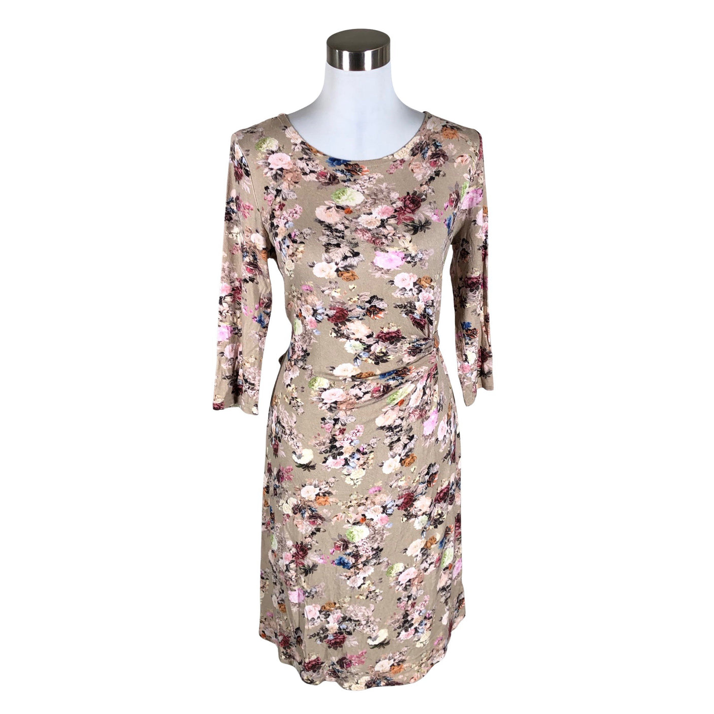 Unisex Mosaic - Tricot dress, size 40 - Brown (1)