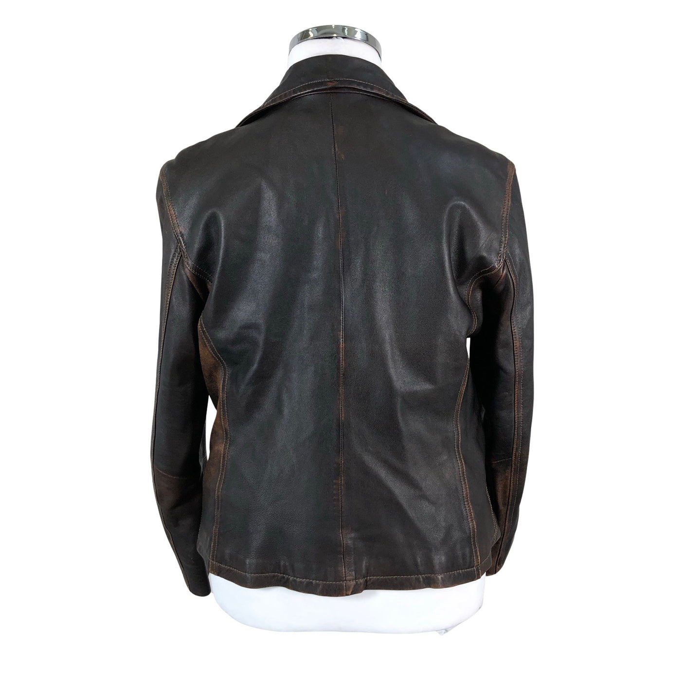 Unisex Arma - Leather jacket, size 46 - Brown (2)