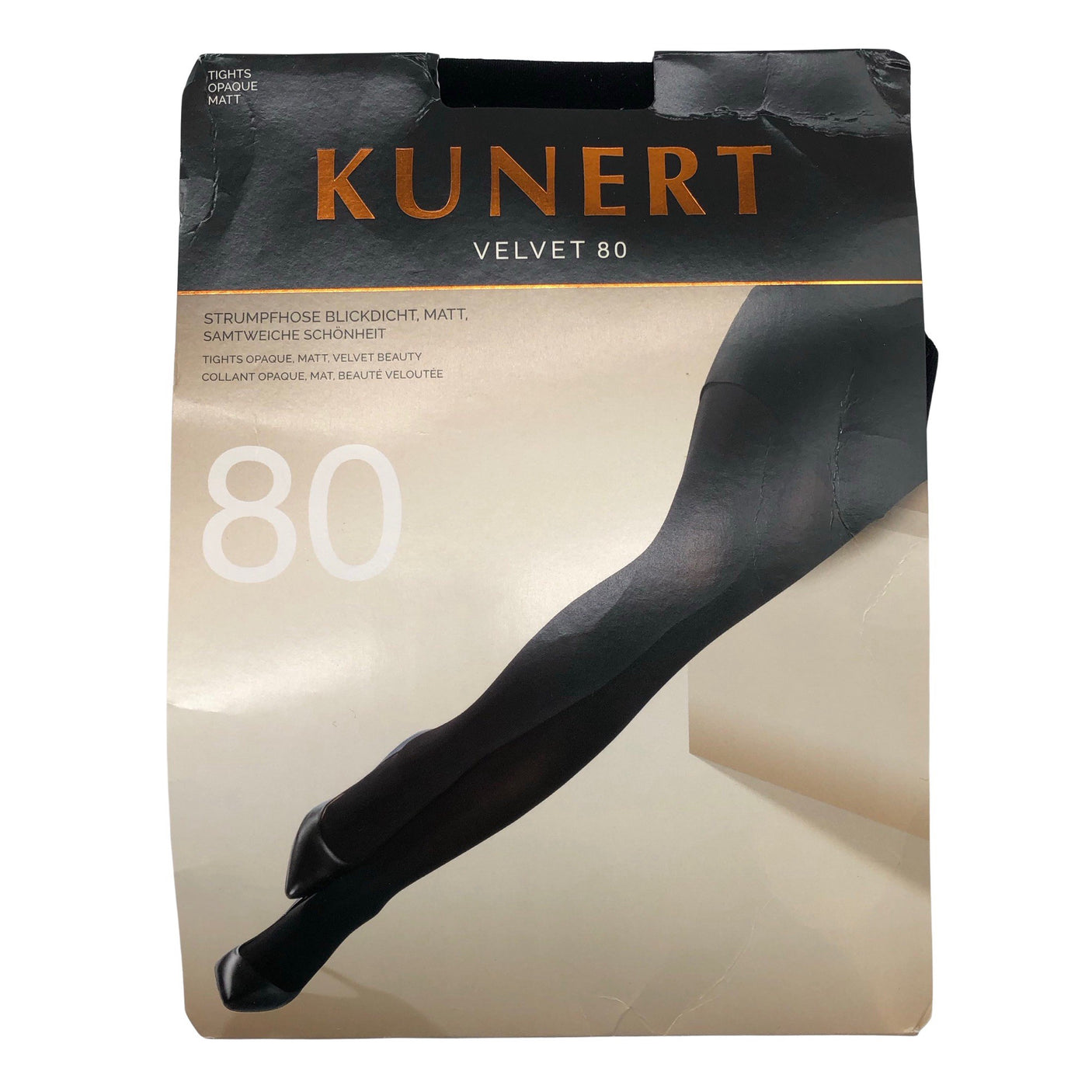 Unisex Kunert - Stockings, thin, size 36 - Black (1)