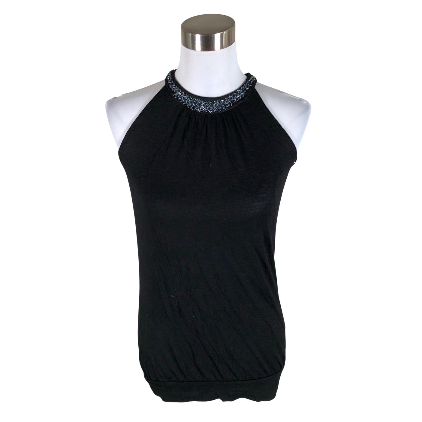 Unisex Camaieu - Tricot tank top, size 38 - Black (1)