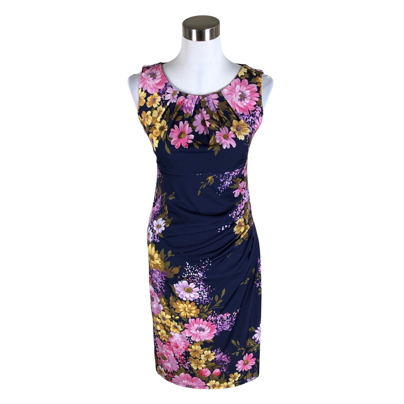 Unisex Phase Eight - Sheath dress, size 40 - Blue (1)