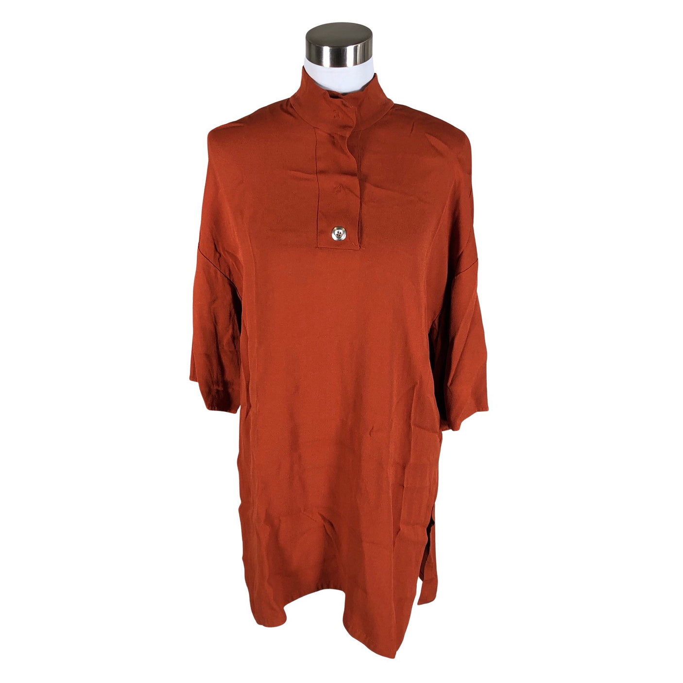 Unisex Marimekko - Schiffon tunic, size 40 - Brown (1)