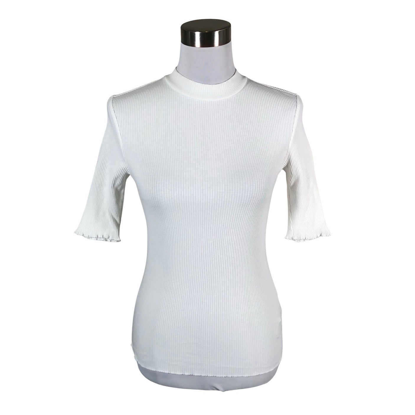 Unisex Selected - T-shirt, size 36 - Natural white (1)