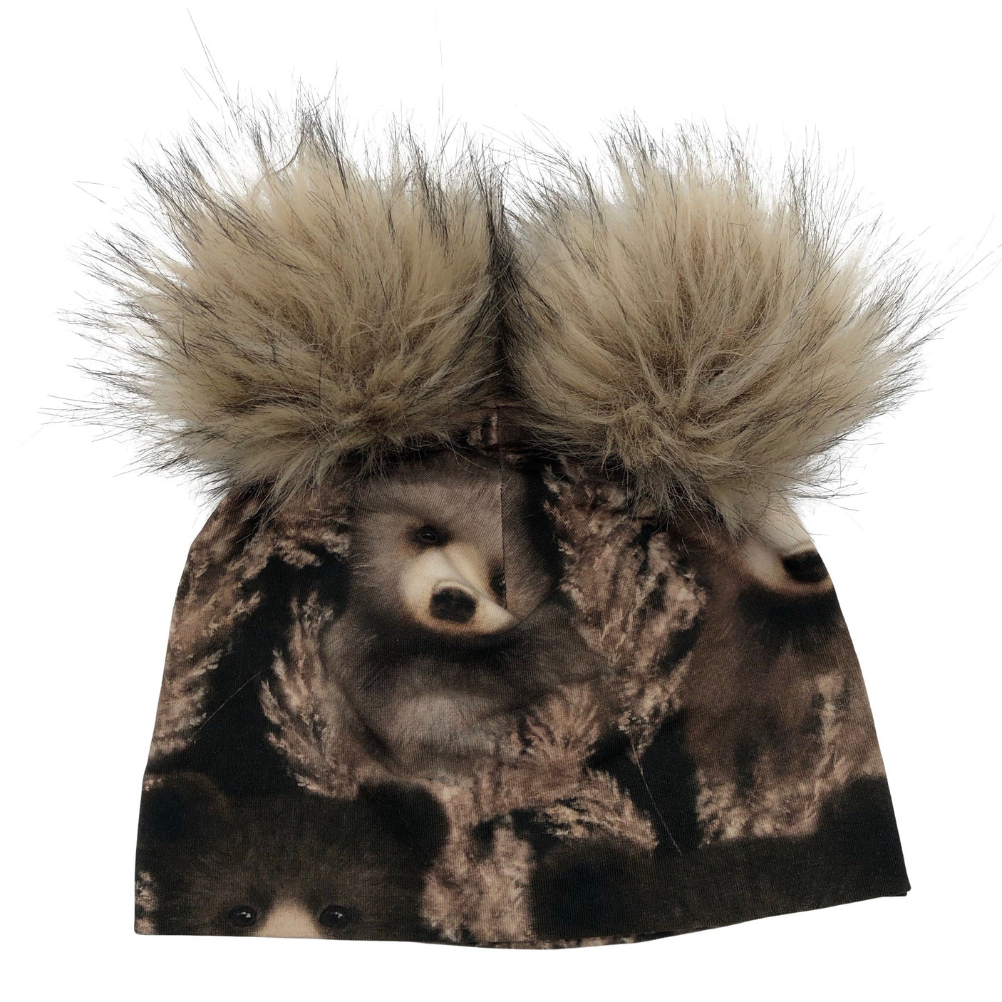 Unisex Handmade - Lightweight beanie, size 50 - 52 cm - Brown (1)