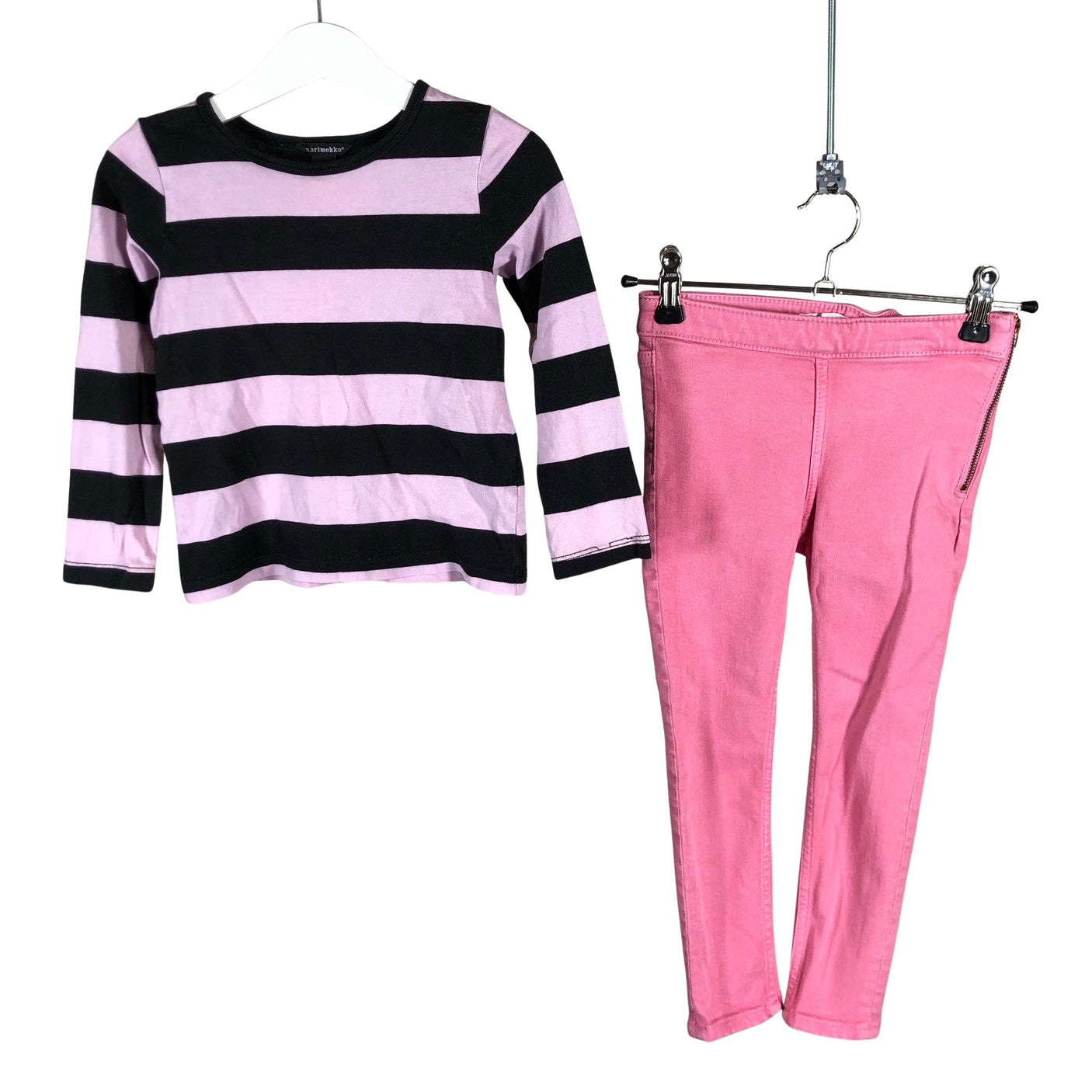 Unisex Arket - Tricot shirt, size 98 - 104 - Light pink (1)