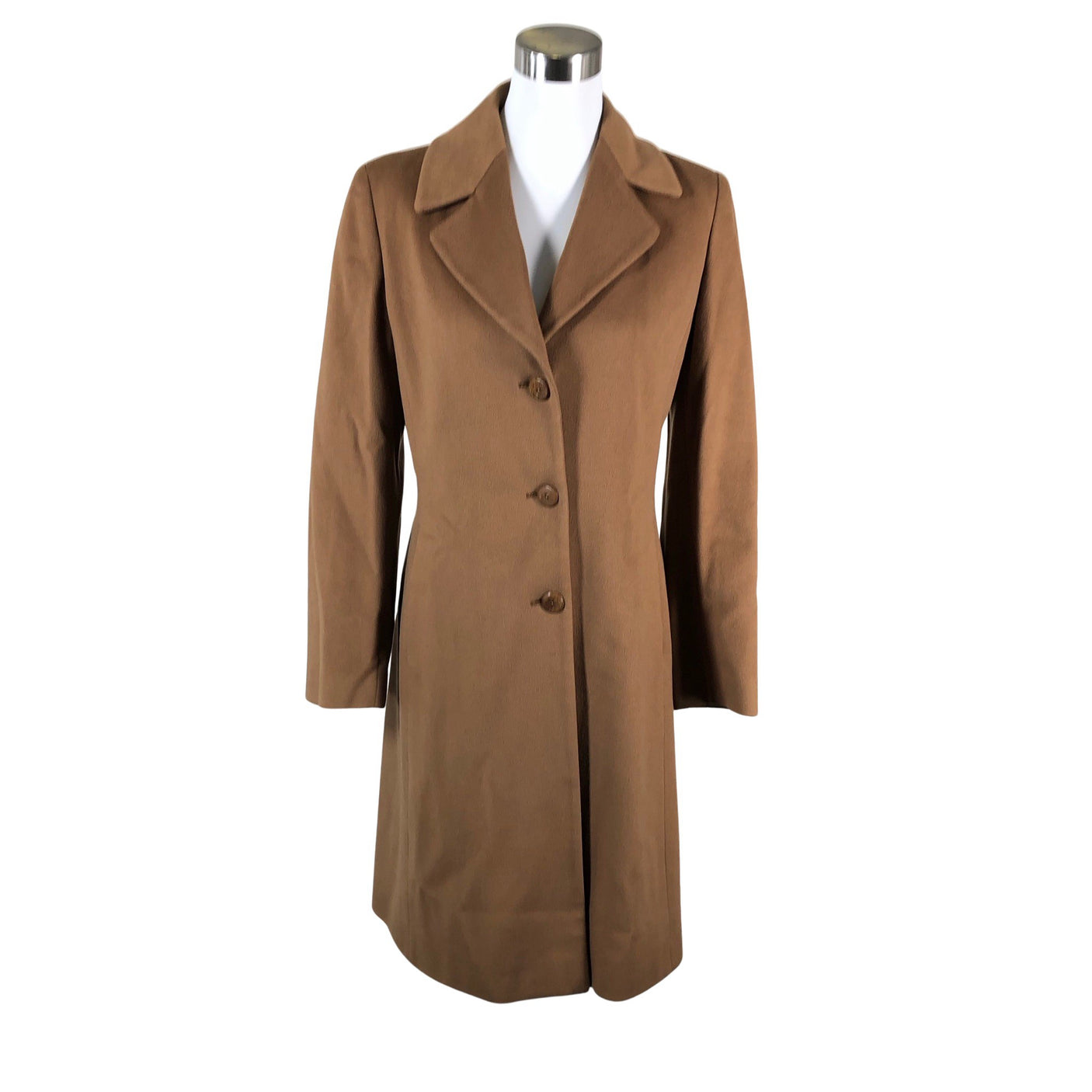 Unisex Linea - Wool coat, size 38 - Brown (1)
