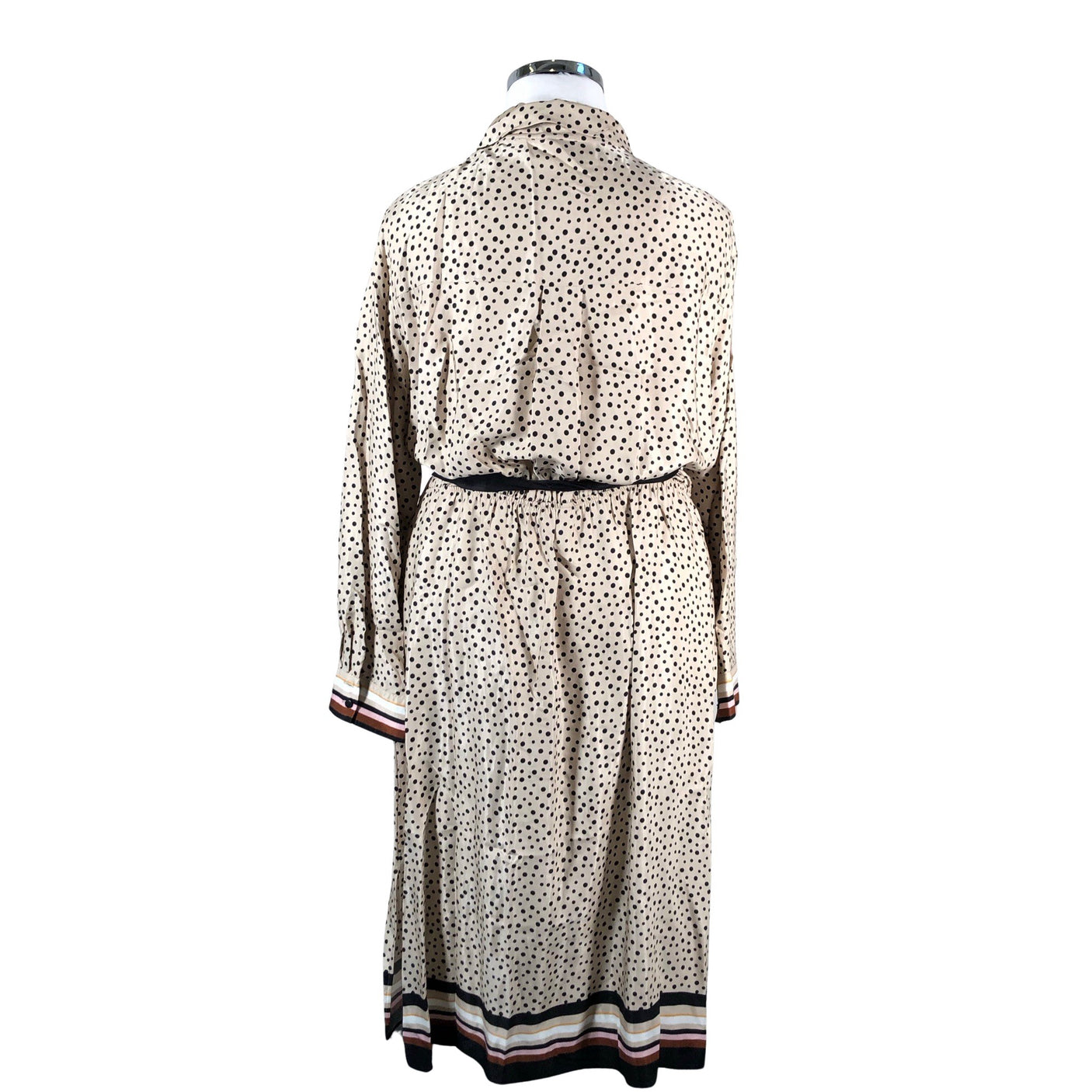Unisex Gerry Weber - Schiffon dress, size 42 - Beige (3)