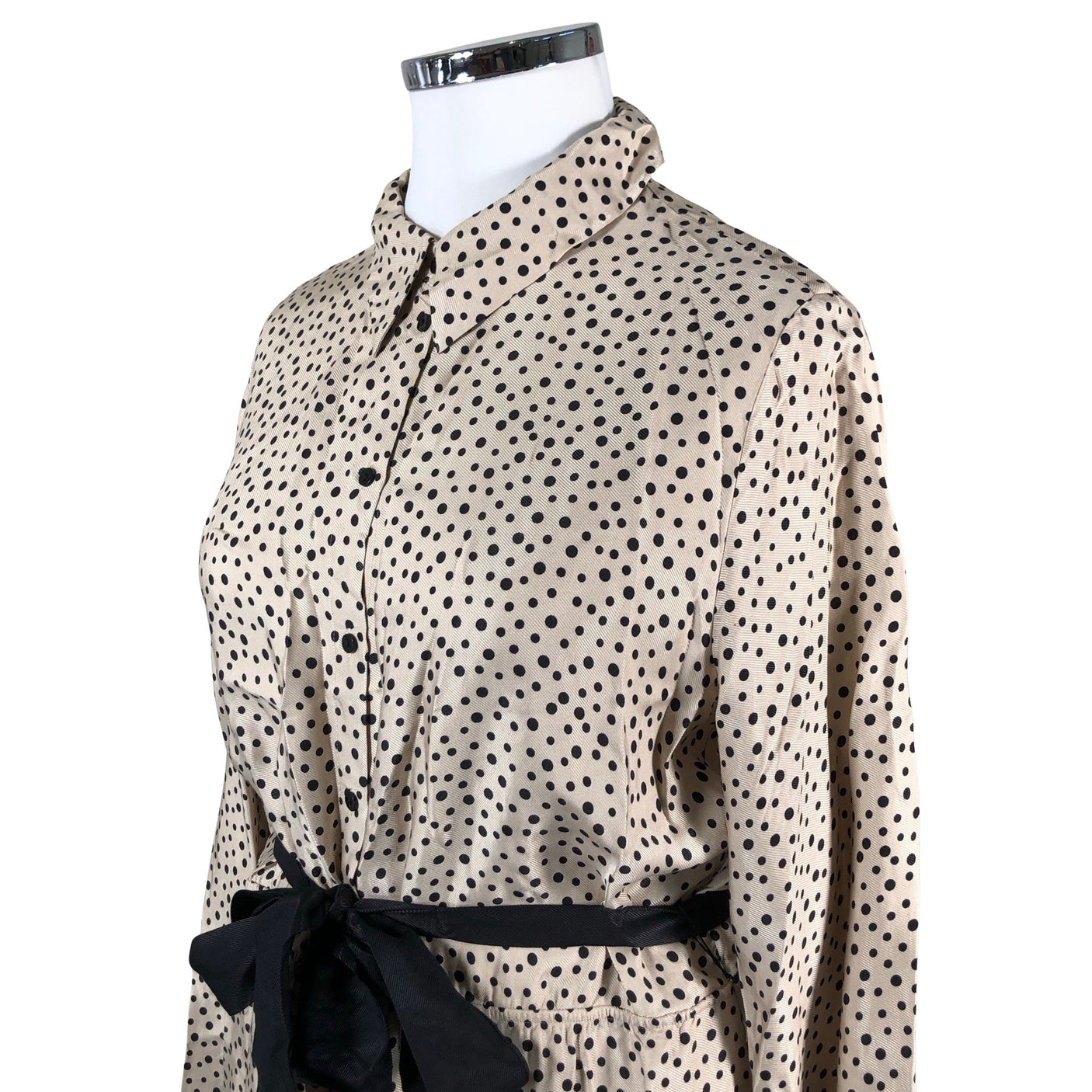 Unisex Gerry Weber - Schiffon dress, size 42 - Beige (2)