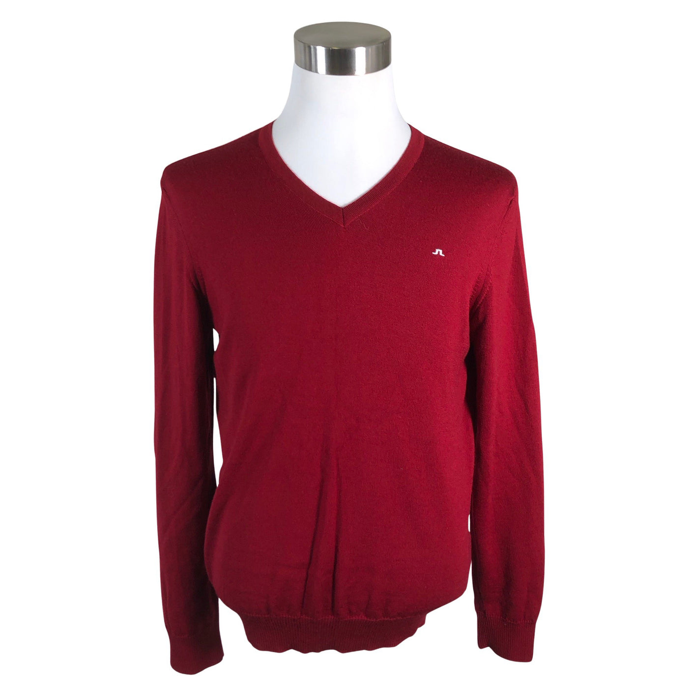 Unisex J.Lindeberg - Sweater, size L - Wine red (1)