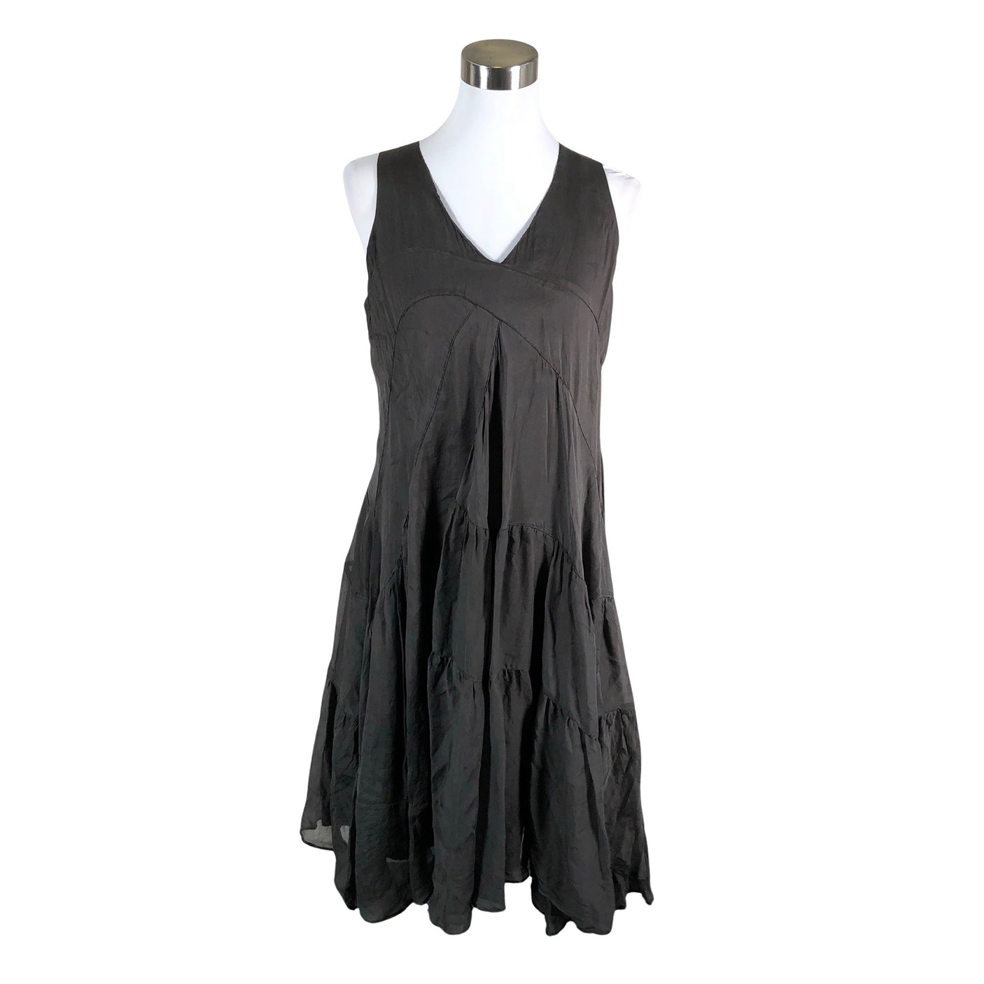 Unisex Hugo Boss - Schiffon dress, size 36 - Gray (1)