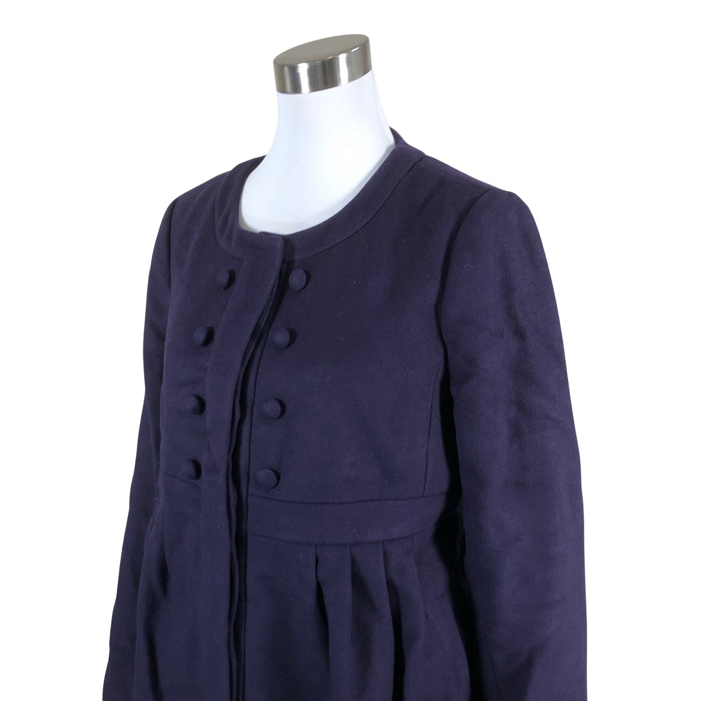 Unisex Tara Jarmon - Wool coat, size 36 - Violet (2)
