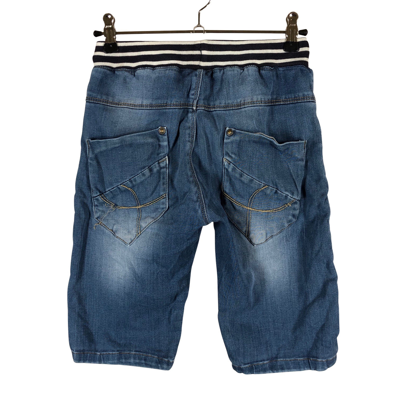 Unisex POMPdeLUX - Denim shorts, size 134 - 140 - Blue (2)