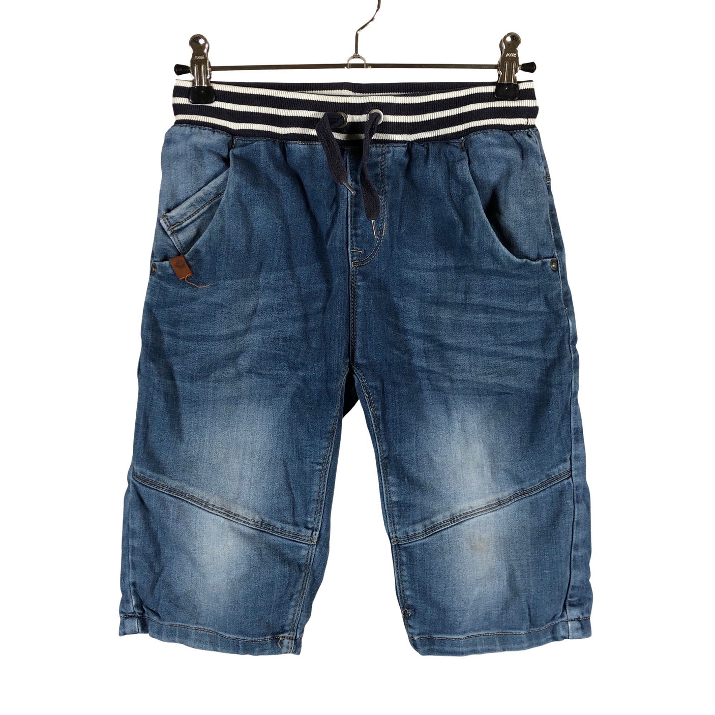 Unisex POMPdeLUX - Denim shorts, size 134 - 140 - Blue (1)