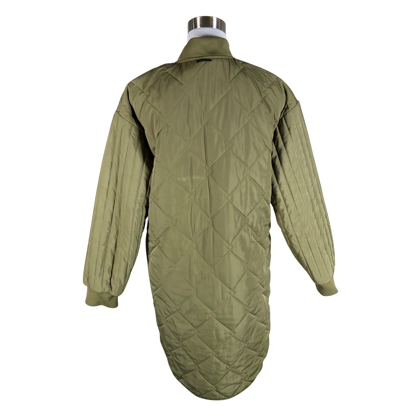 Unisex Nümph - Quilted jacket, size 36 - Green (2)