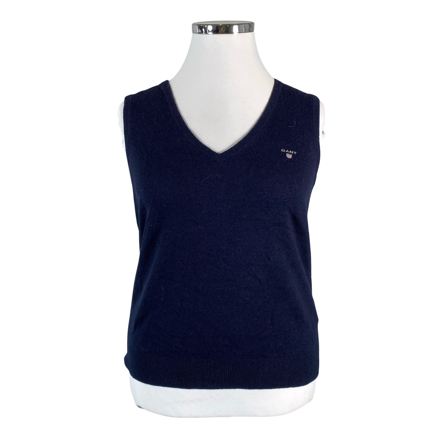 Unisex Gant - Knit vest, size 42 - Blue (1)