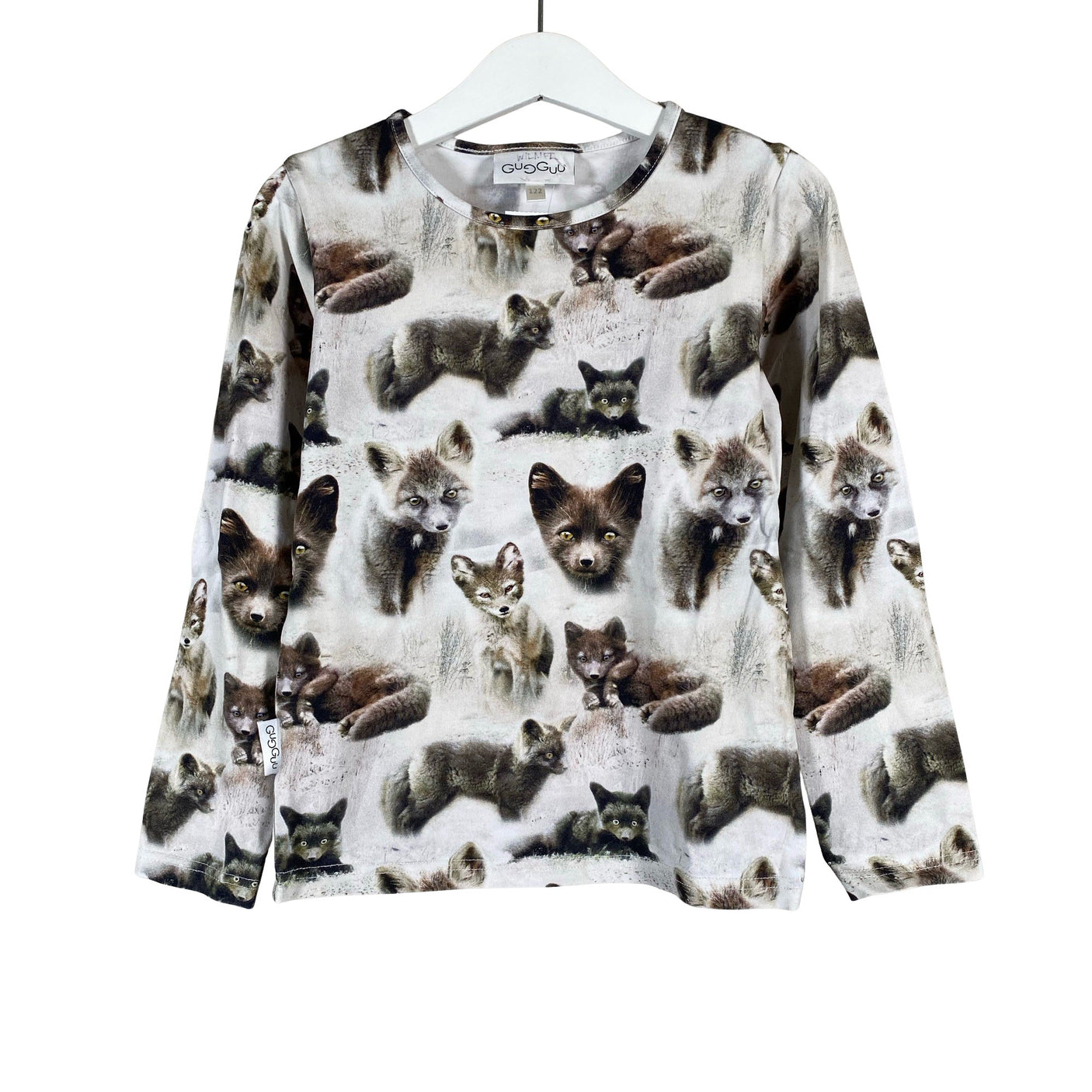 Unisex Gugguu - Tricot shirt, size 116 - 122 - Gray (1)