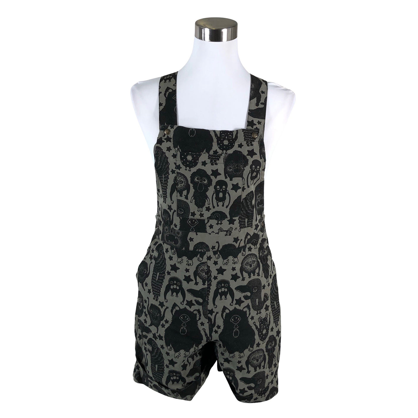 Unisex Poola Kataryna - Short overalls, size 36 - Gray (1)