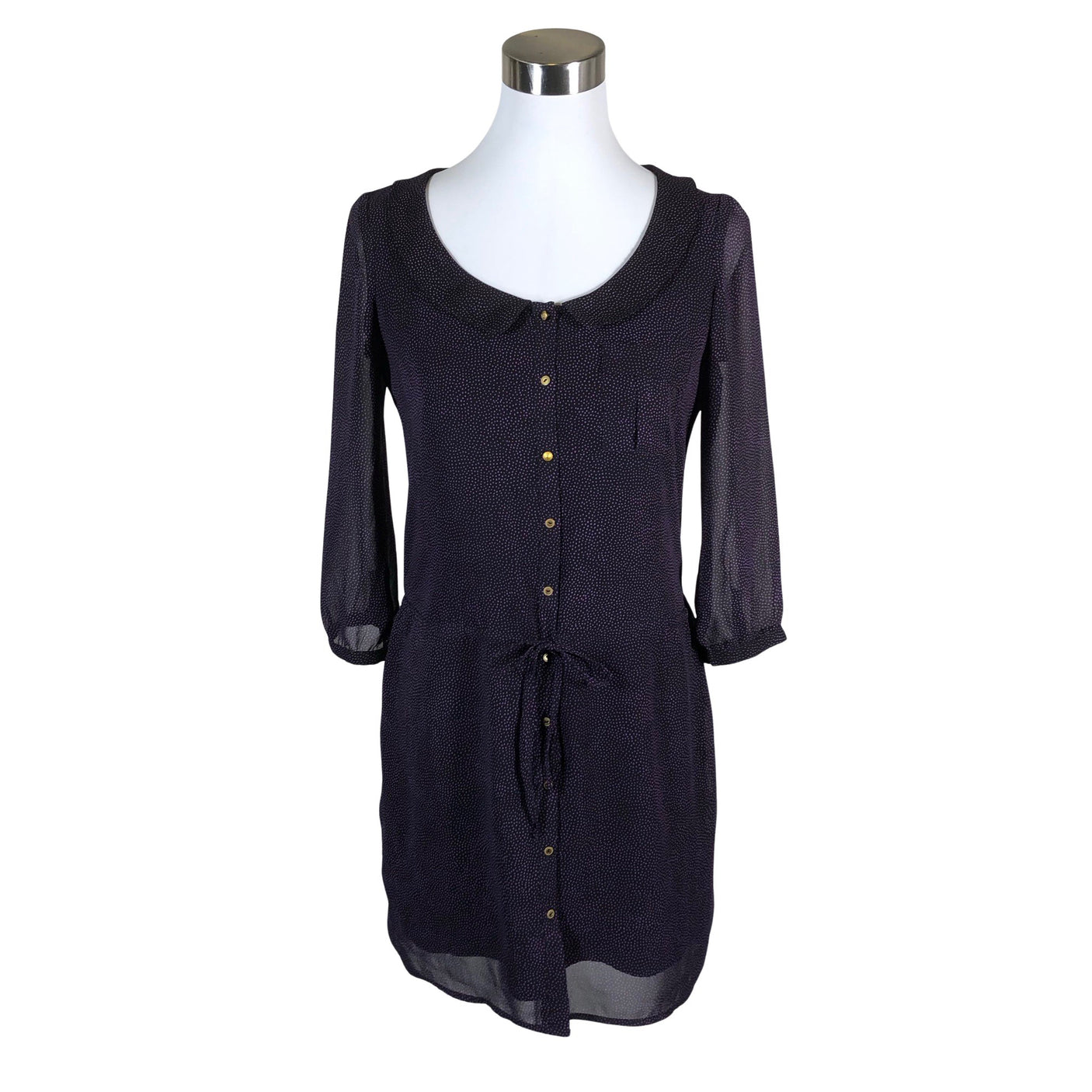 Unisex Mexx - Schiffon dress, size 34 - Violet (1)