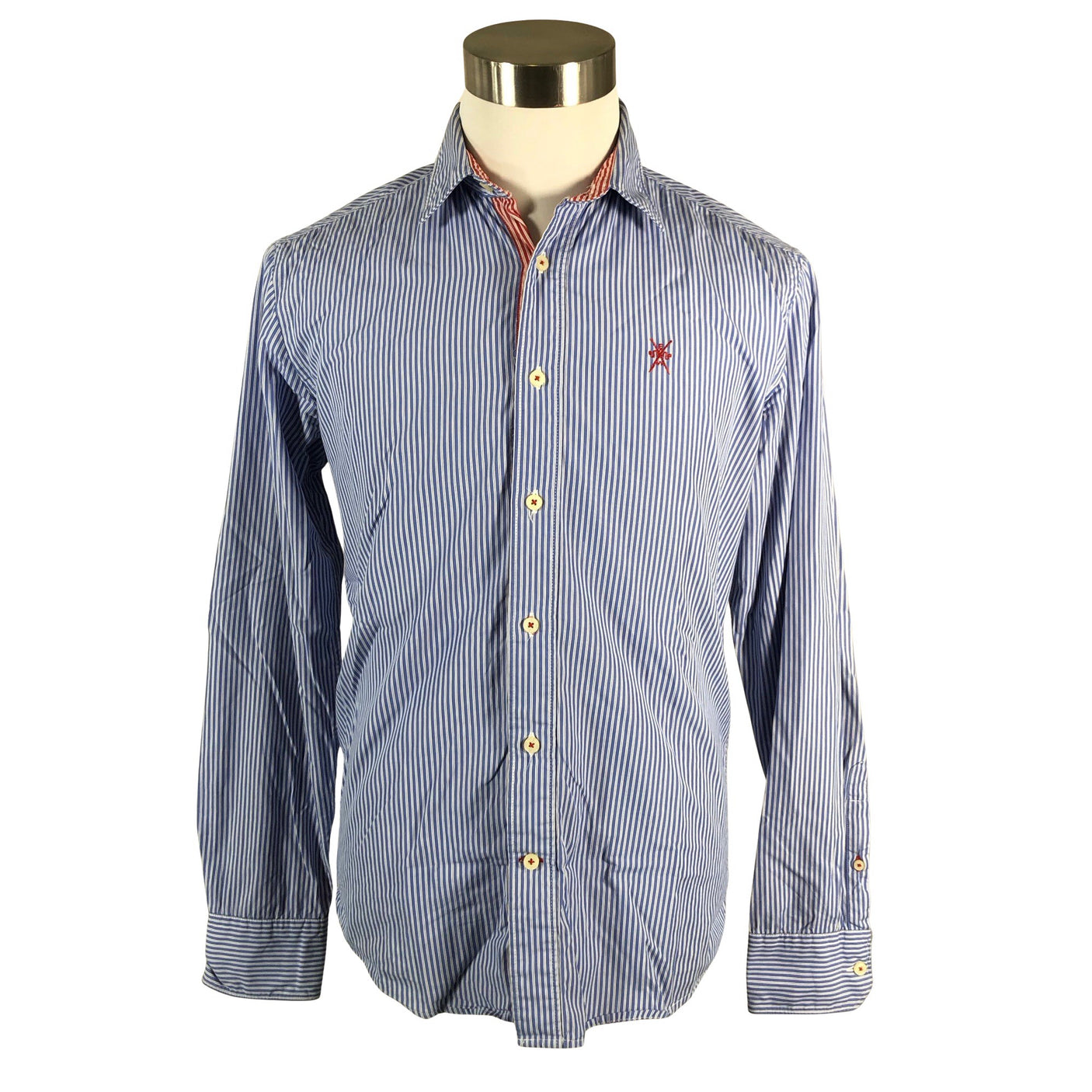 Unisex East West - Collared shirt, size M - Blue (1)
