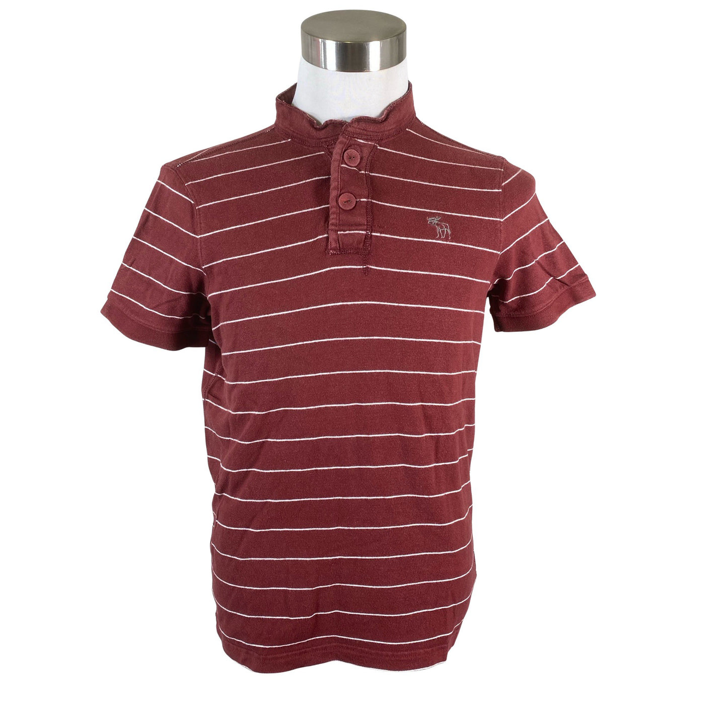 Unisex Abercrombie&Fitch - T-shirt, size M - Wine red (1)