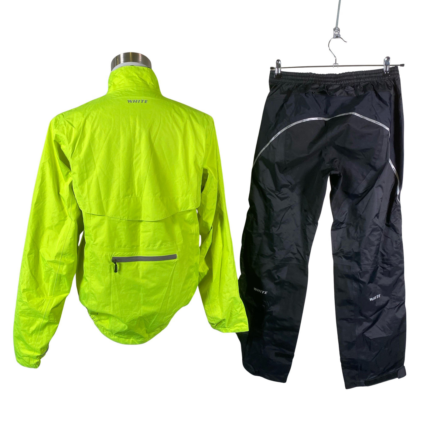 Unisex White - Outdoor jacket, size L - Black (2)