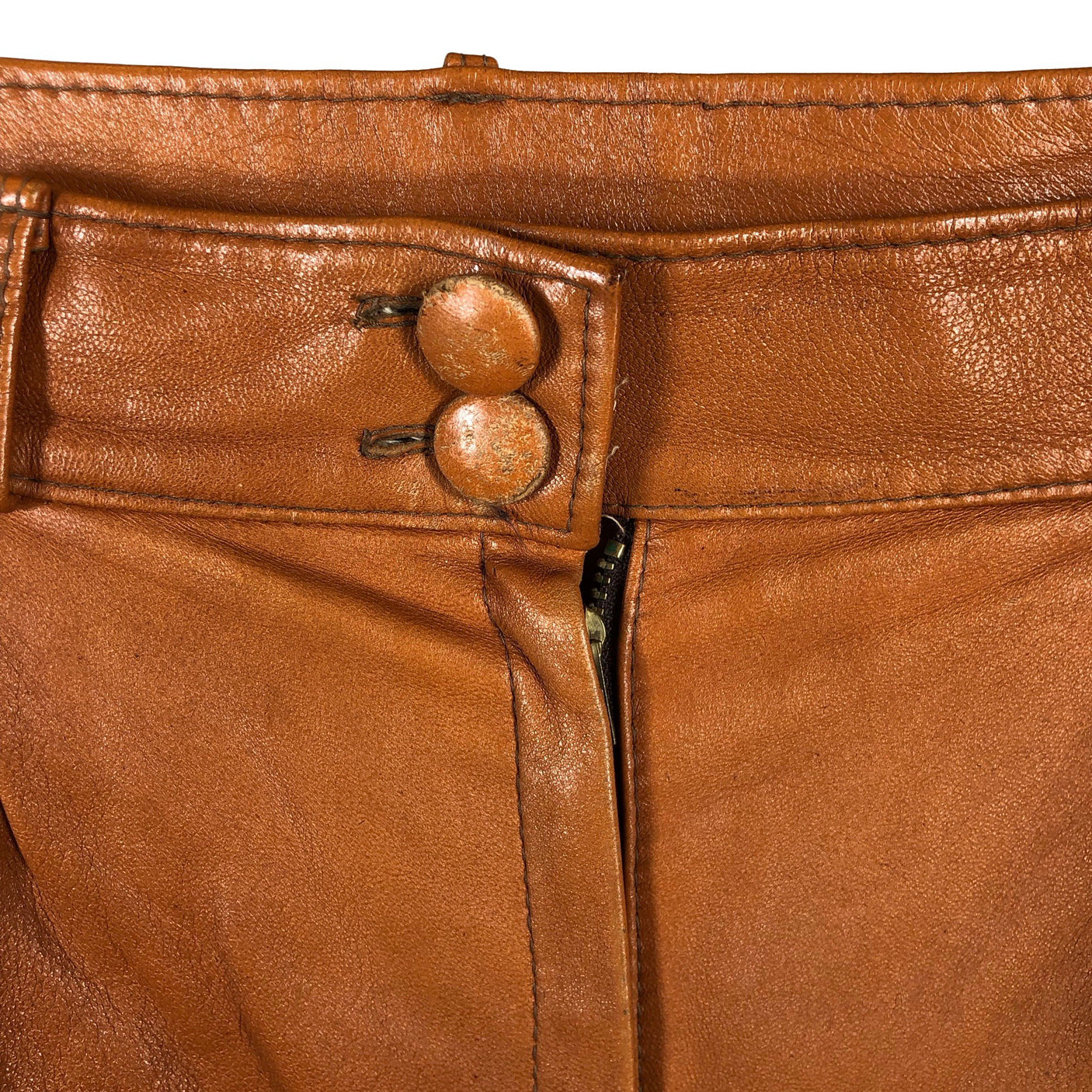 Unisex Nappala Helsinki - Leather pants, size 40 - Brown (3)