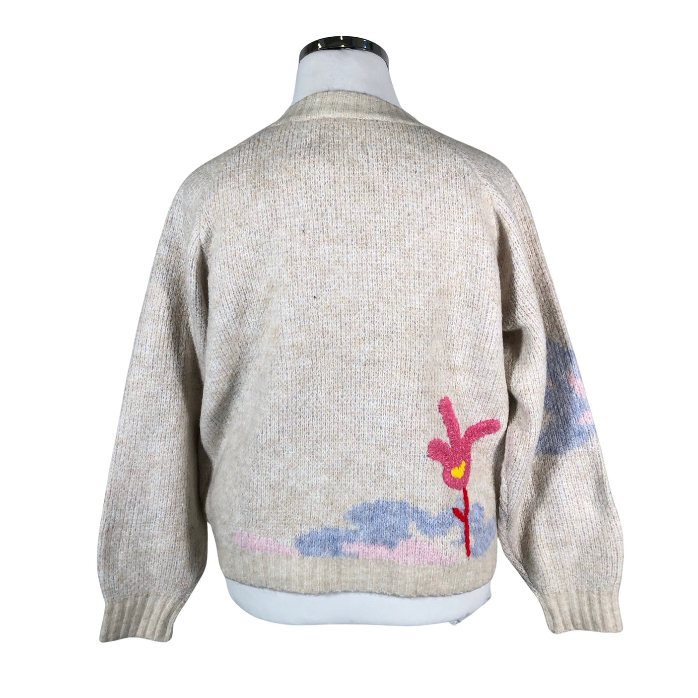 Unisex Lollys Laundry - Cardigan, size 42 - Beige (2)