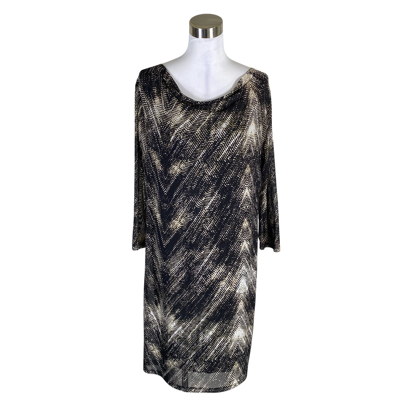 Unisex Your Face - Tricot dress, size 40 - Black (1)