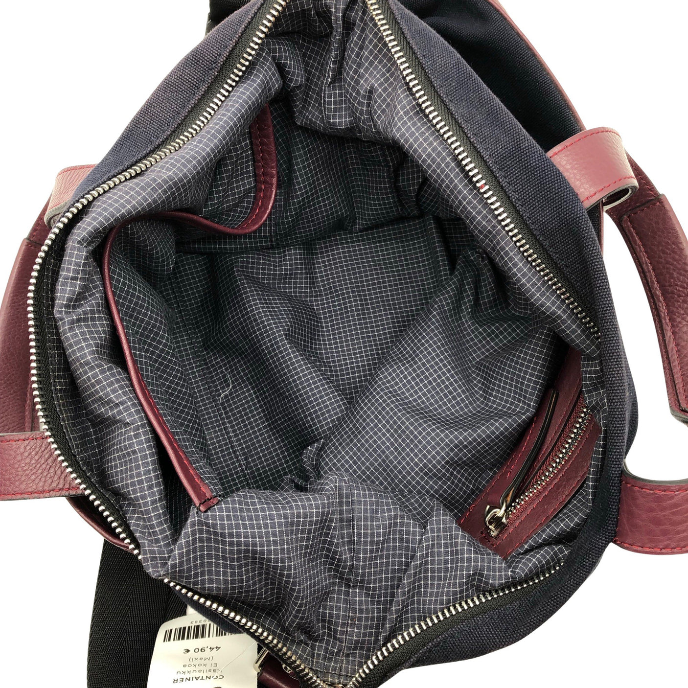 Unisex Container - Handbag, size Maxi - Blue (3)