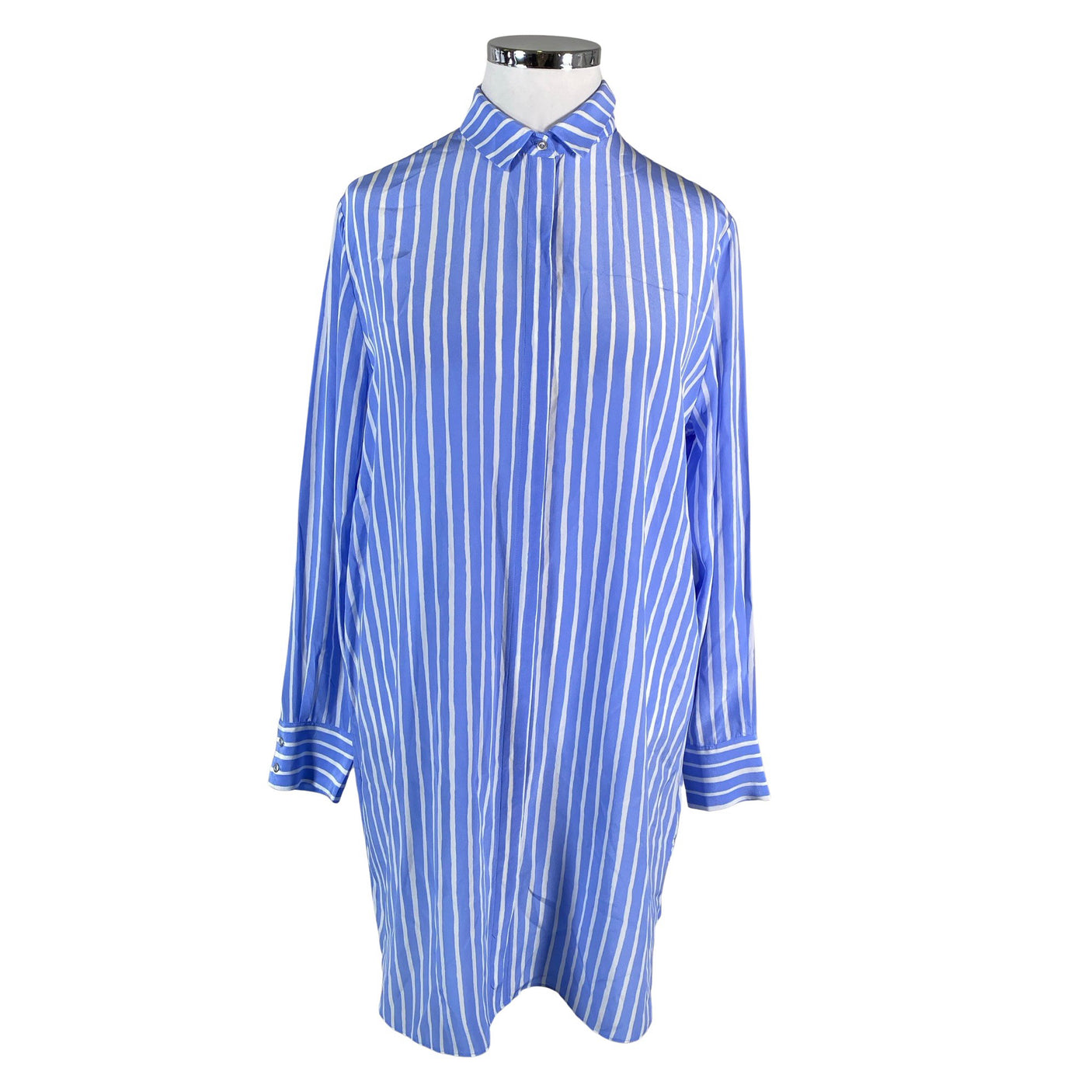 Unisex Marimekko - Schiffon tunic, size 46 - Light blue (1)