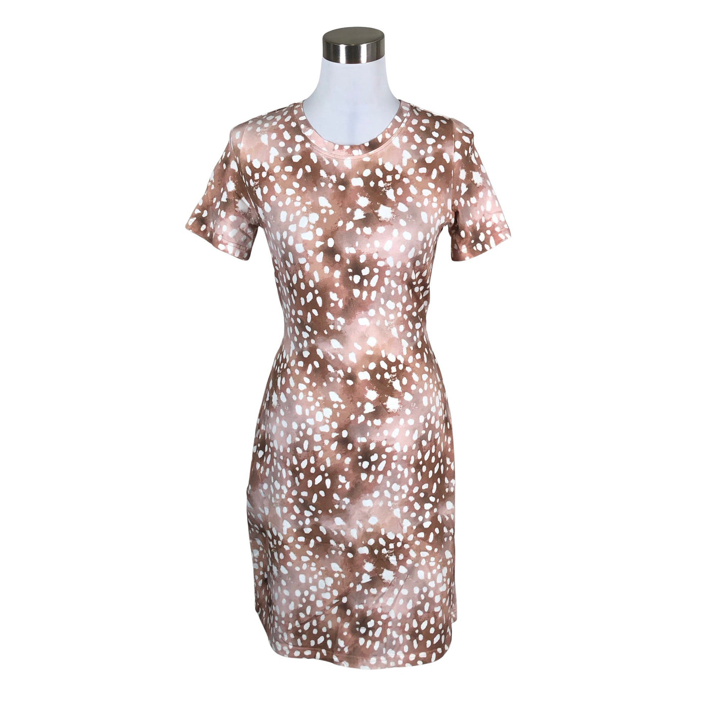 Unisex Kaiko - Tricot dress, size 34 - Brown (1)
