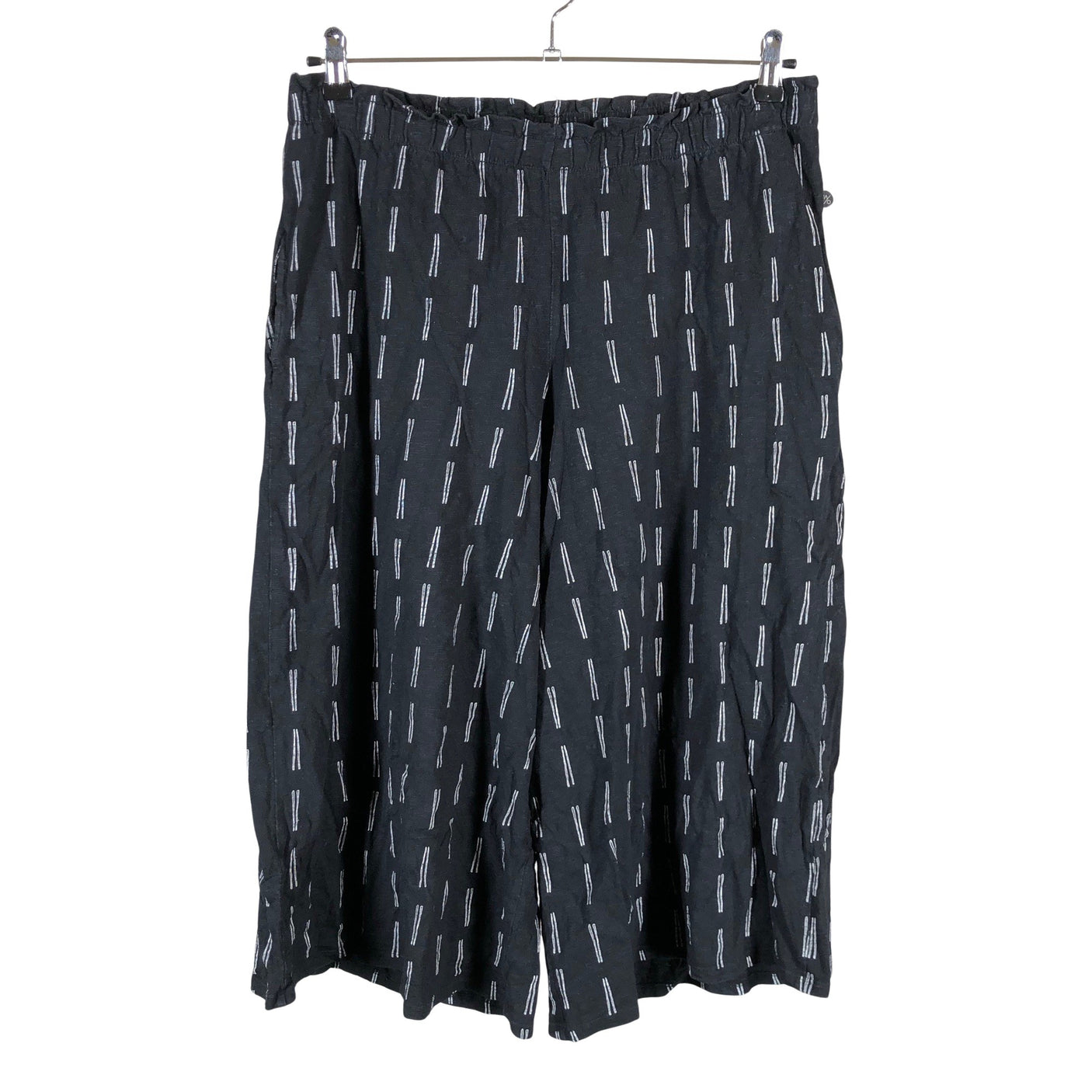 Unisex Mainio - Tricot capri pants, size 40 - Black (1)