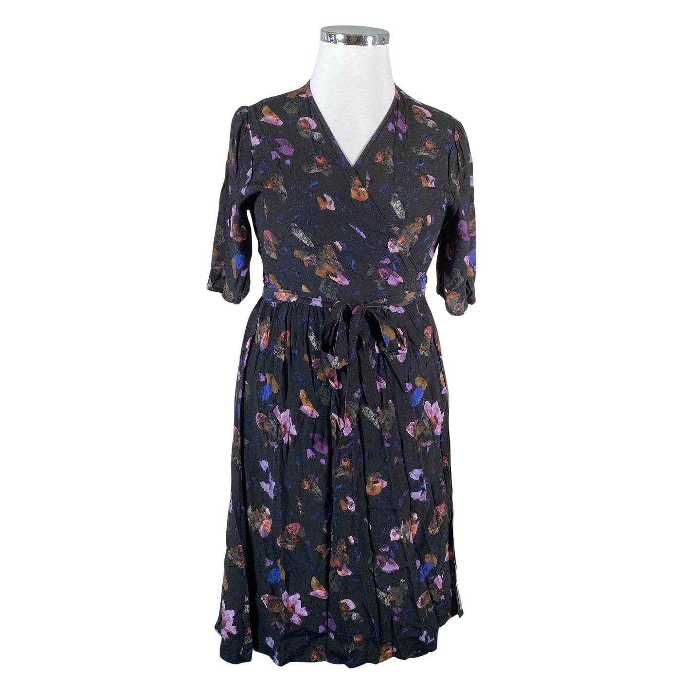 Unisex Morico - Schiffon dress, size 42 - Black (1)