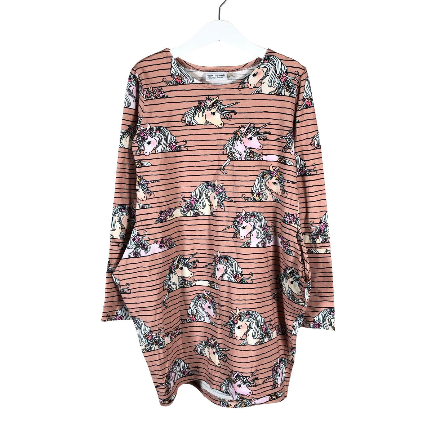 Unisex Versonpuoti - Tricot dress, size 140 - 146 - Light pink (1)