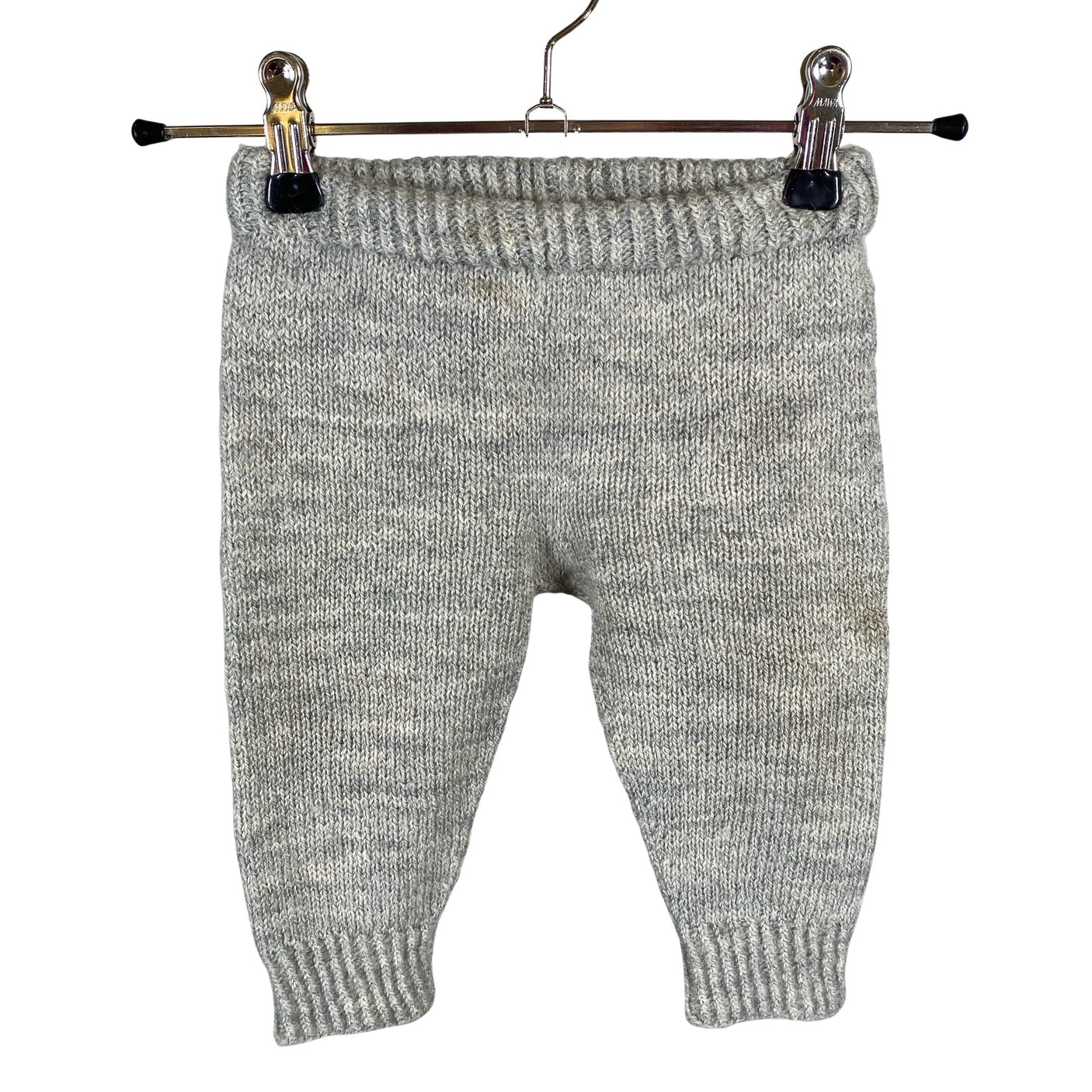 Unisex Handmade - Wool pants, size 86 - 92 - Gray (1)