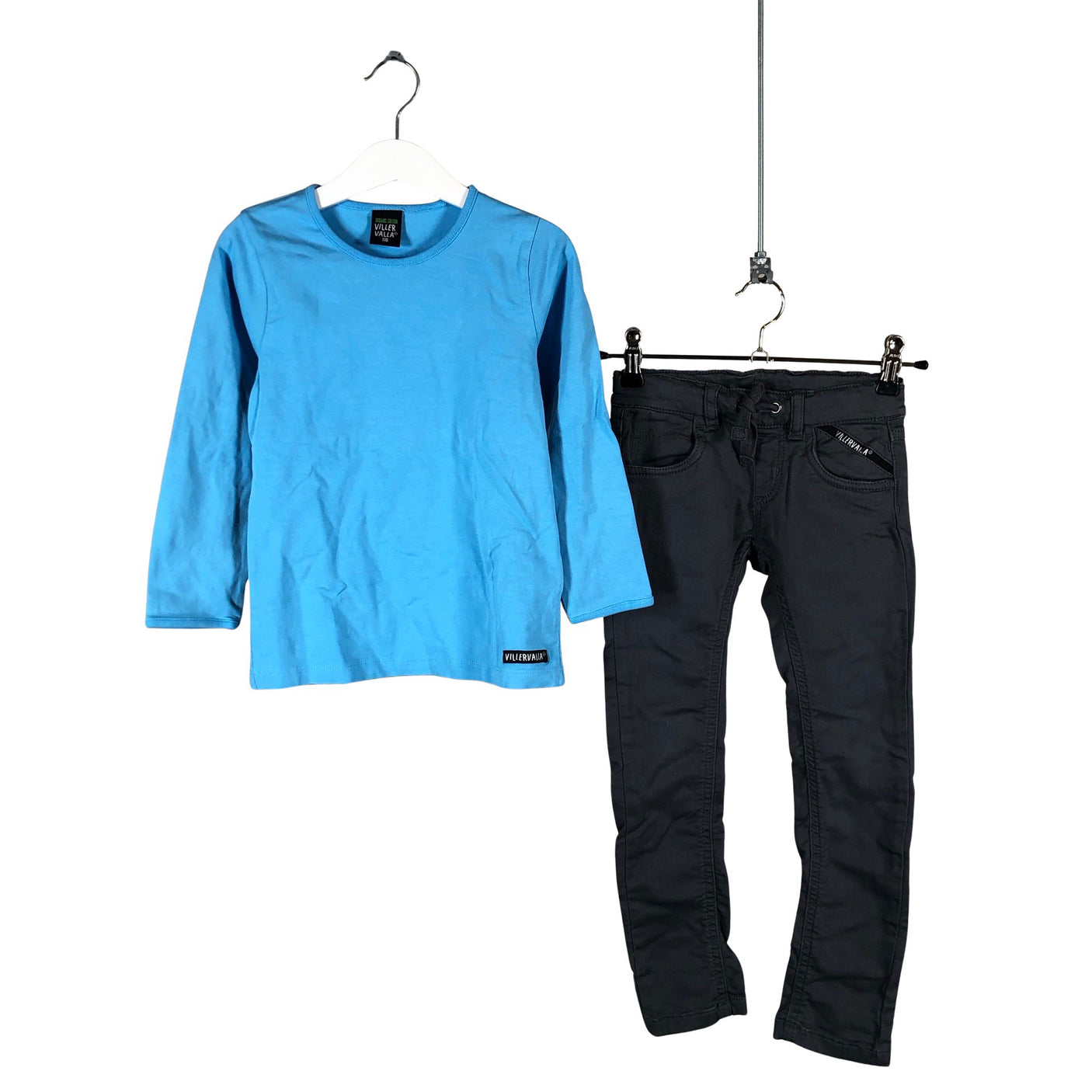 Unisex Villervalla - Jeans, size 104 - 110 - Gray (1)