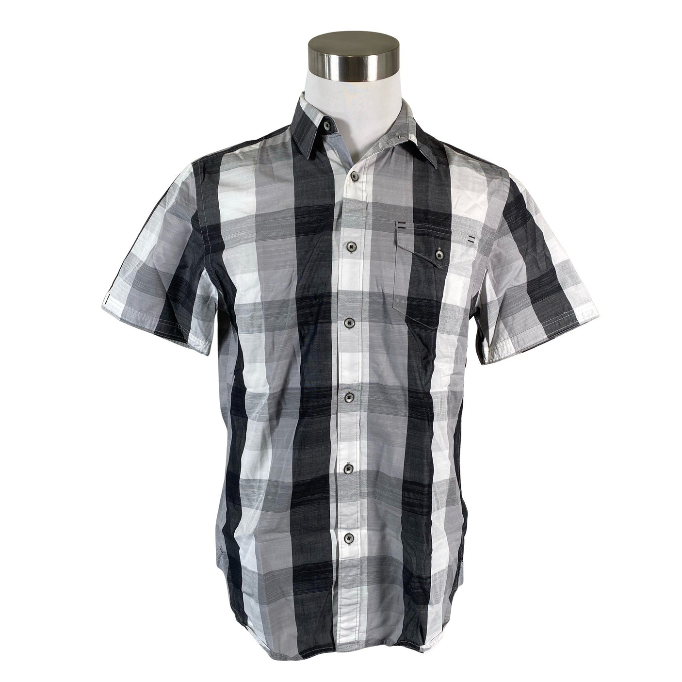 Unisex DKNY - Collared shirt, size M - Gray (1)