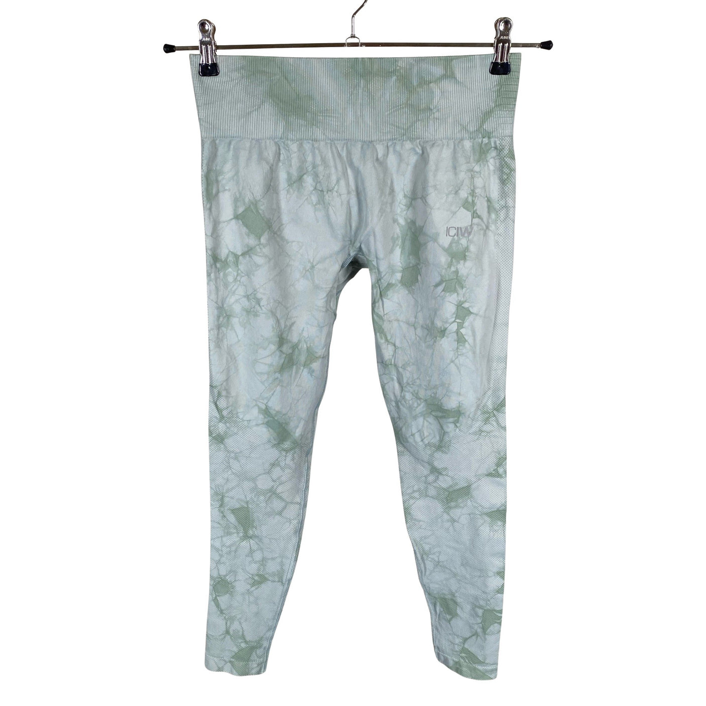 Unisex ICIW – Icaniwill - Sports tights, size 38 - Green (1)