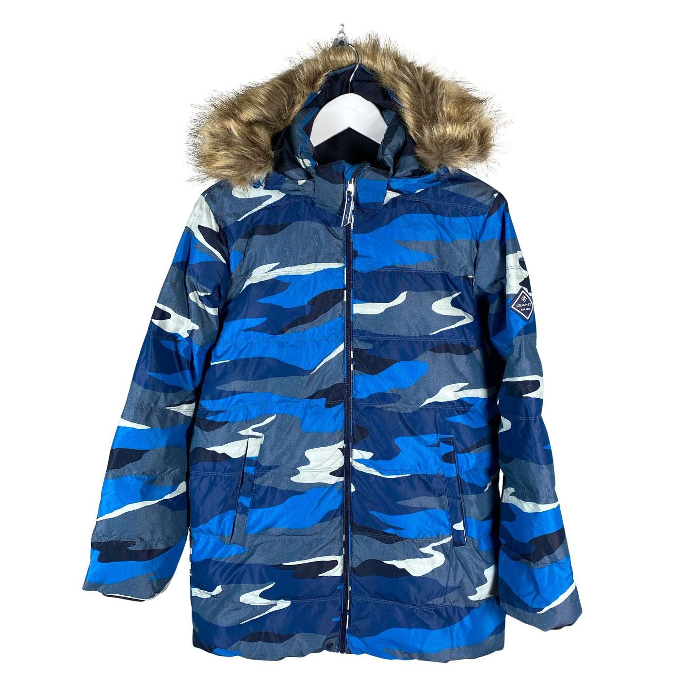 Unisex Gant - Winter jacket, size 158 - 164 - Blue (1)