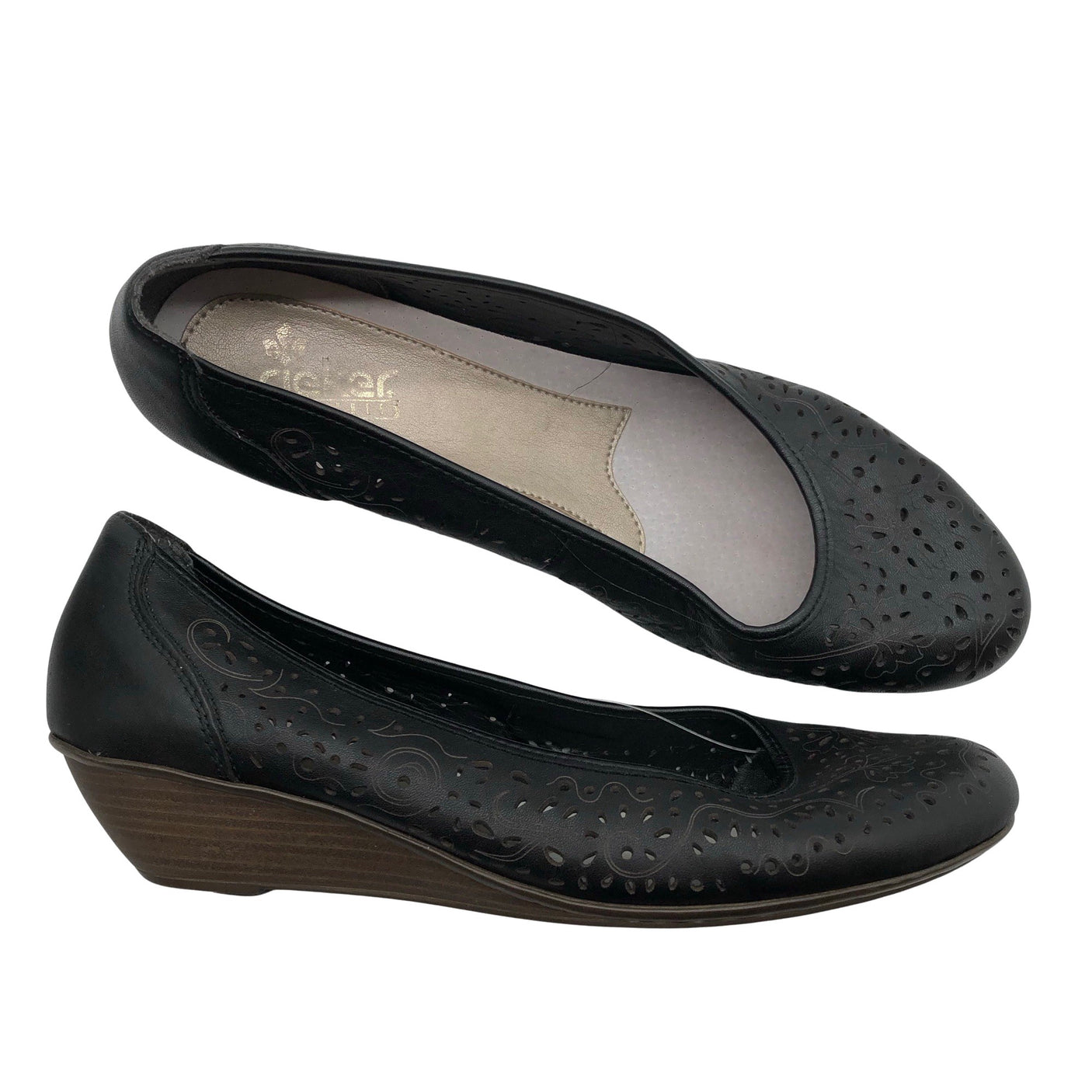 Unisex Rieker - High heels, size 42 - Black (1)