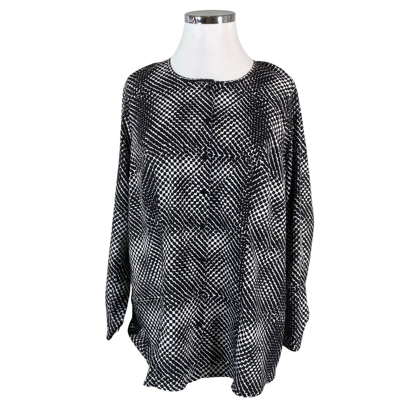 Unisex Triangl - Blouse, size 44 - Black (1)