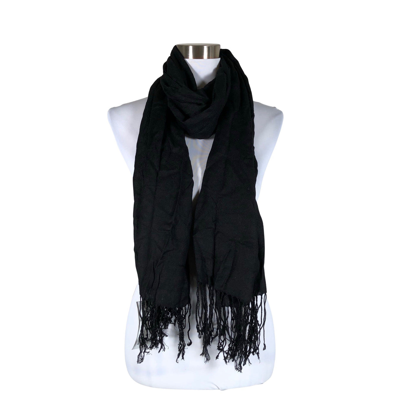 Unisex Global - Scarf, size Midi - Black (1)