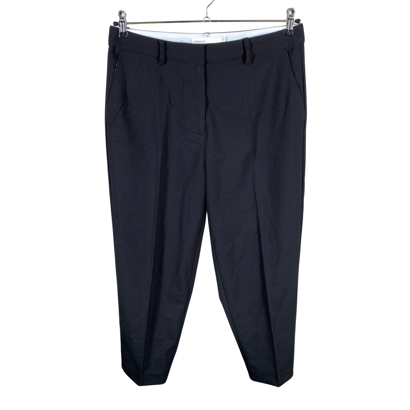 Unisex Karen by Simonsen - Straight leg trousers, size 40 - Black (1)
