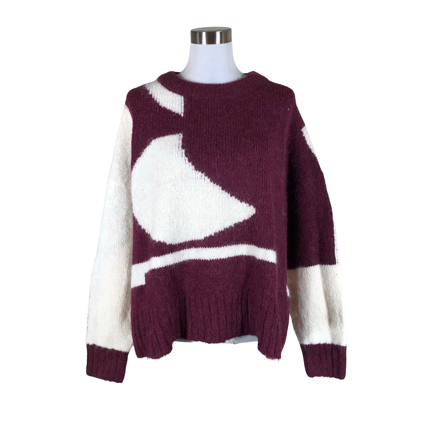 Unisex Marimekko - Sweater, size 40 - Wine red (1)