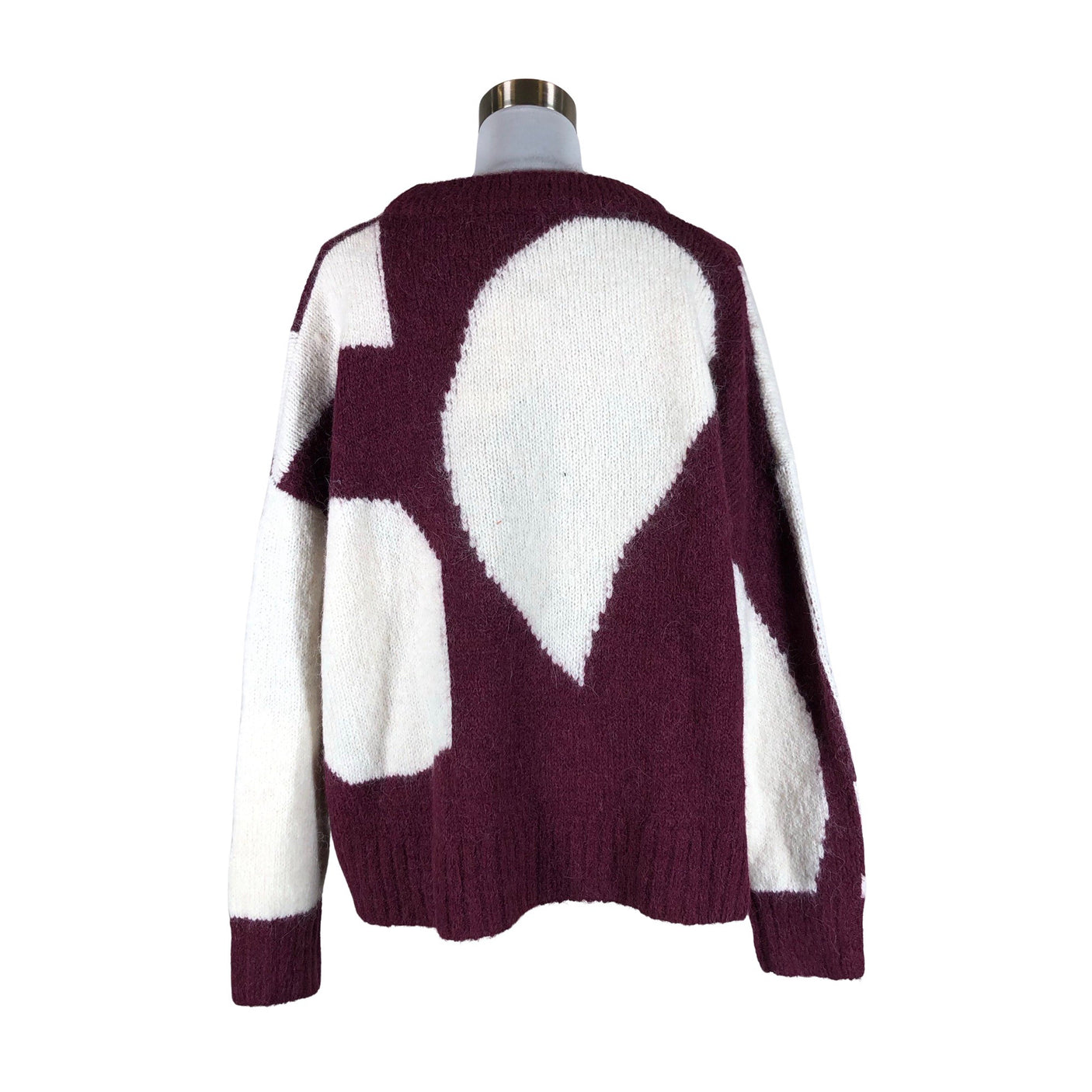 Unisex Marimekko - Sweater, size 40 - Wine red (2)