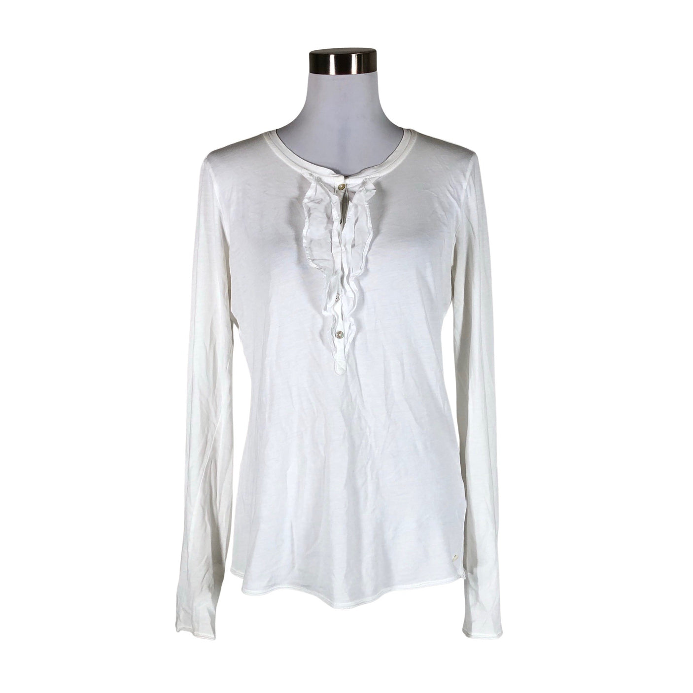 Unisex Marc O'Polo - Tricot shirt, size 38 - White (1)