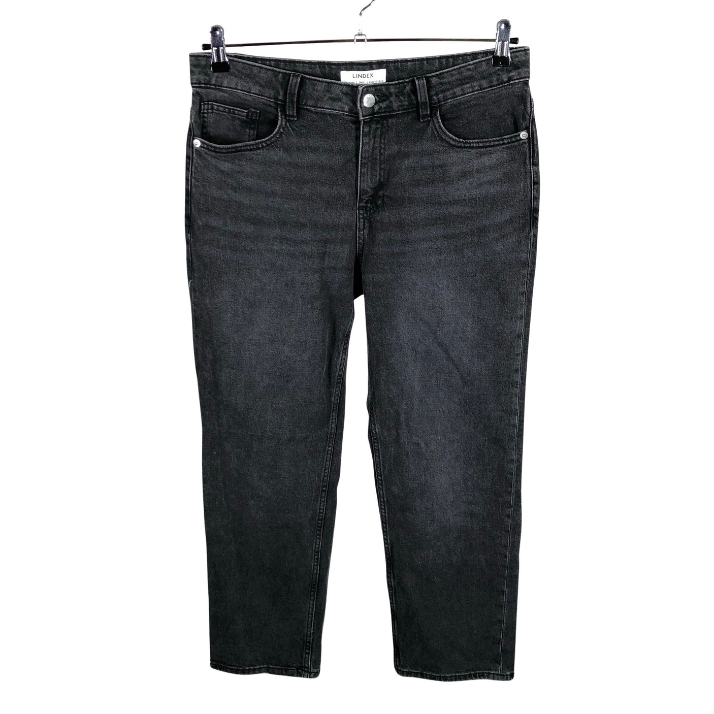 Unisex Lindex - Jeans, size 42 - Gray (1)