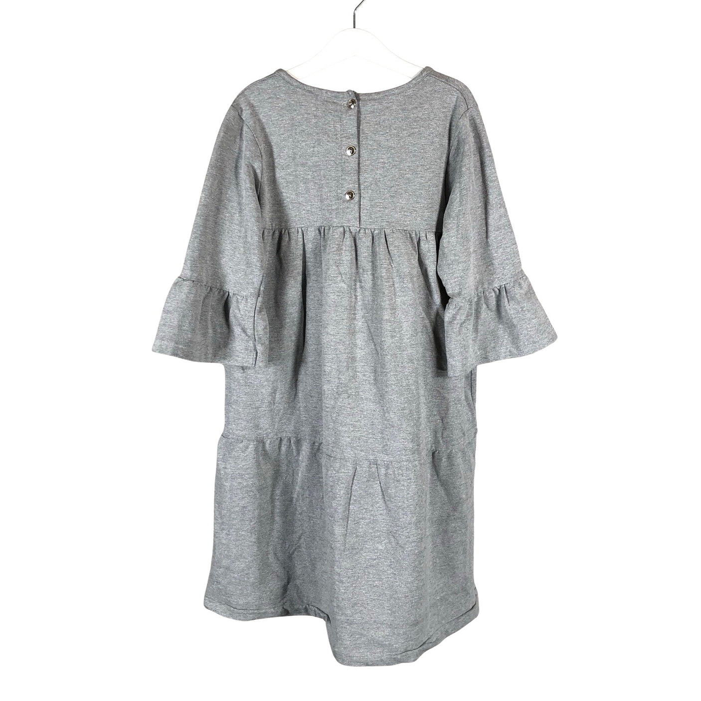 Unisex Creamie - Tricot dress, size 140 - 146 - Gray (2)